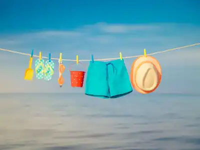 Beach Laundry Shutterstock 2304571643