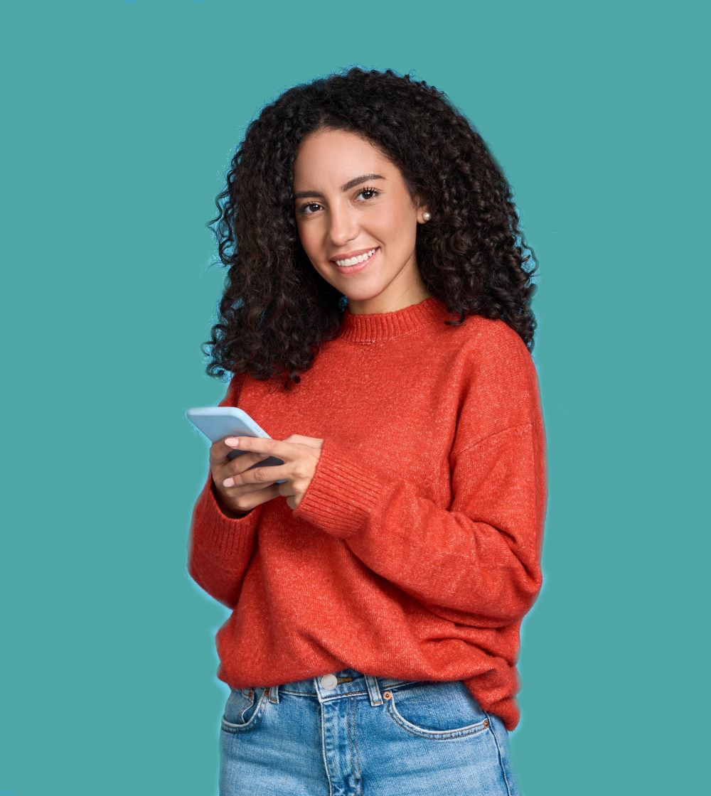 Phone Order Teal Shutterstock 2277978715 Cropped