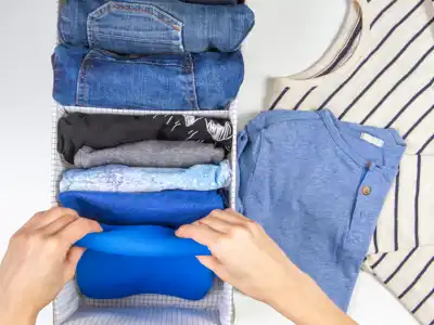 Folded Laundry Shutterstock 1328779757